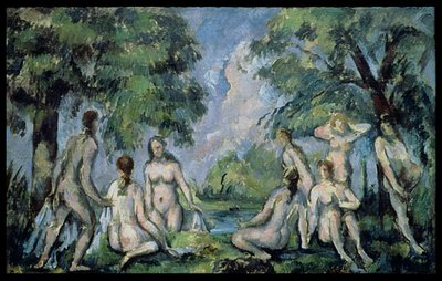 The Bathers by Paul Cézanne